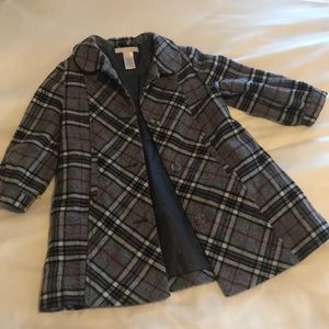 Janie and Jack Toddler Girl Wool Coat 12-24 months